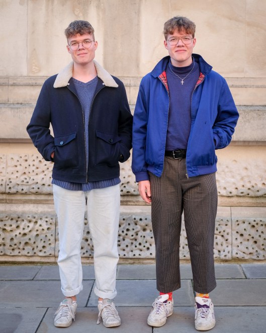 Twins - South Kensington Street Portraits - November 2018